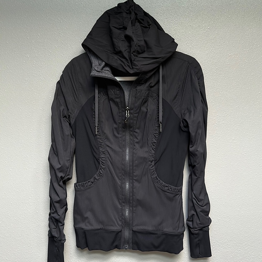 Lulu Lemon reversible jacket with hood.